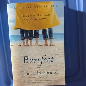 Barefoot by - Blue and Yellow Cover Coffee Table Book